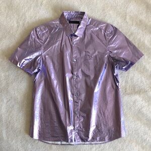 Holographic Lavender Burberry Runway S/S shirt